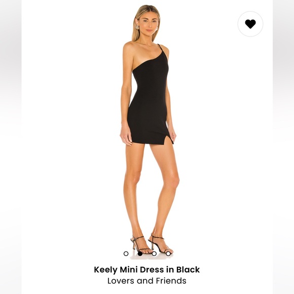 Keely Mini Dress in Black - Picture 2 of 4